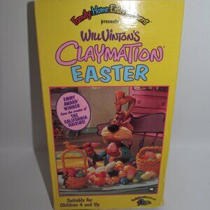 Will Vinton's Claymation Easter (VHS, 1993) Y2K Spring Bunnies Rabbits Cartoon